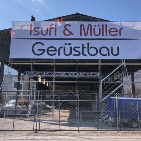 Isufi-Müller-Gerüstbau-Gerüst